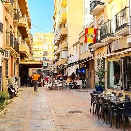 Lägenhet Centrico Apartamento Con Vistas Al Mar Y Terraza A 20m Playa *