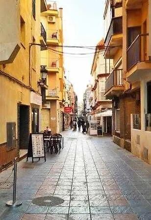 Lägenhet Centrico Apartamento Con Vistas Al Mar Y Terraza A 20m Playa *