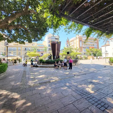 Centrico Apartamento Con Vistas Al Mar Y Terraza A 20m Playa Lägenhet Fuengirola